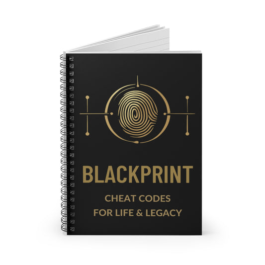 BlackPrint Spiral Journal/Notebook