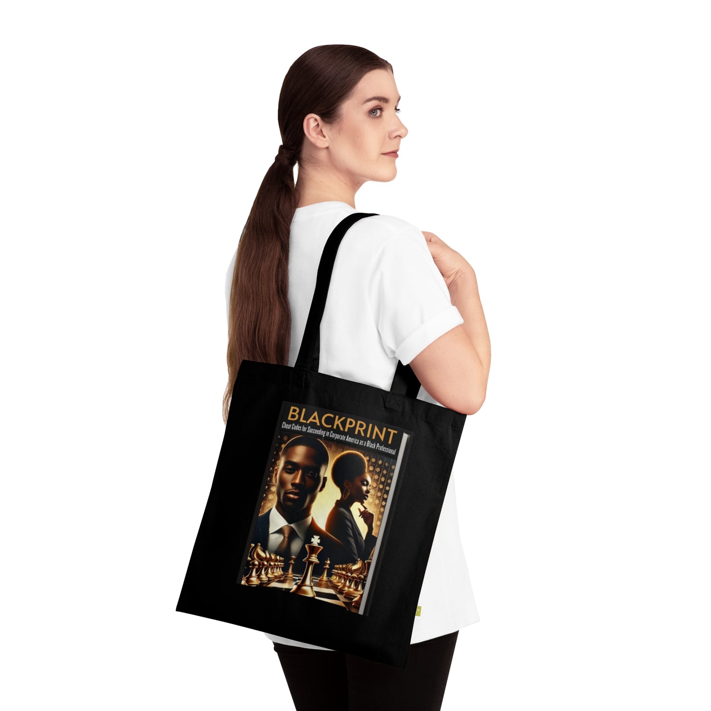 BlackPrint Book Tote Bag
