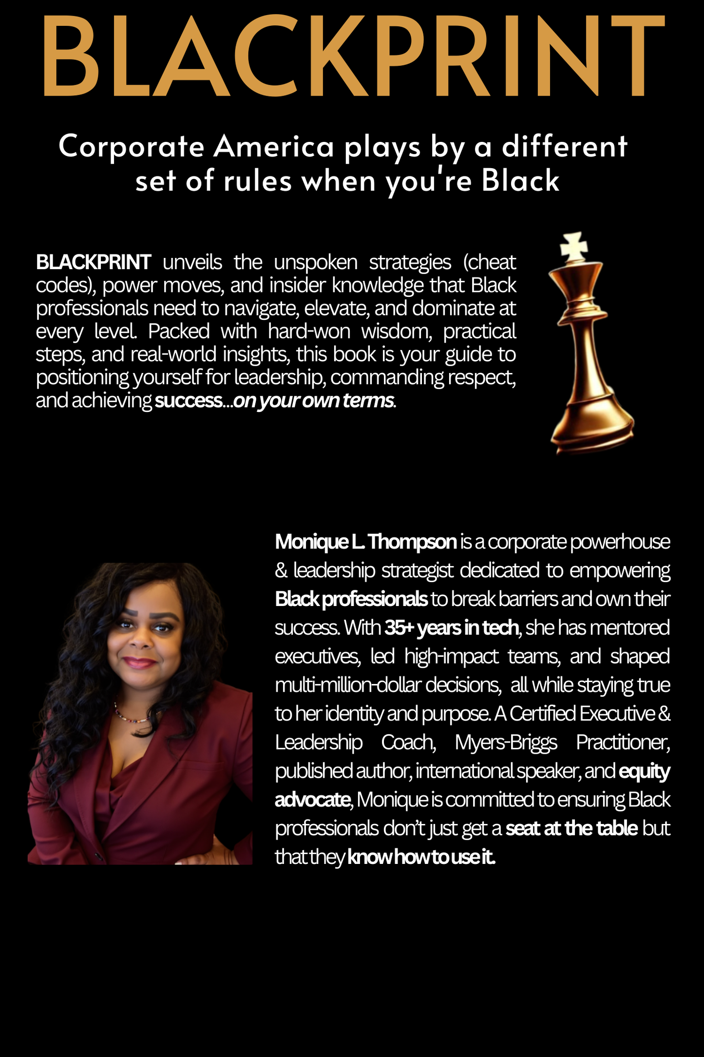 (🎧 Audiobook) BlackPrint: Cheat Codes for Succeeding in Corporate America as a Black Professional