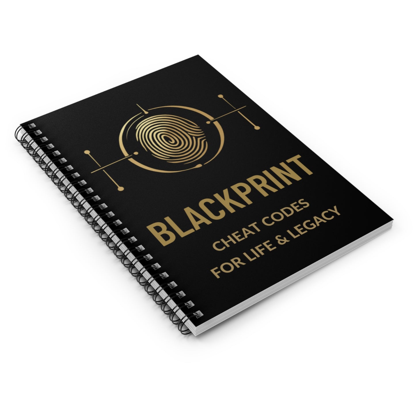 BlackPrint  Spiral Journal/Notebook