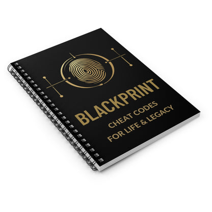 BlackPrint  Spiral Journal/Notebook