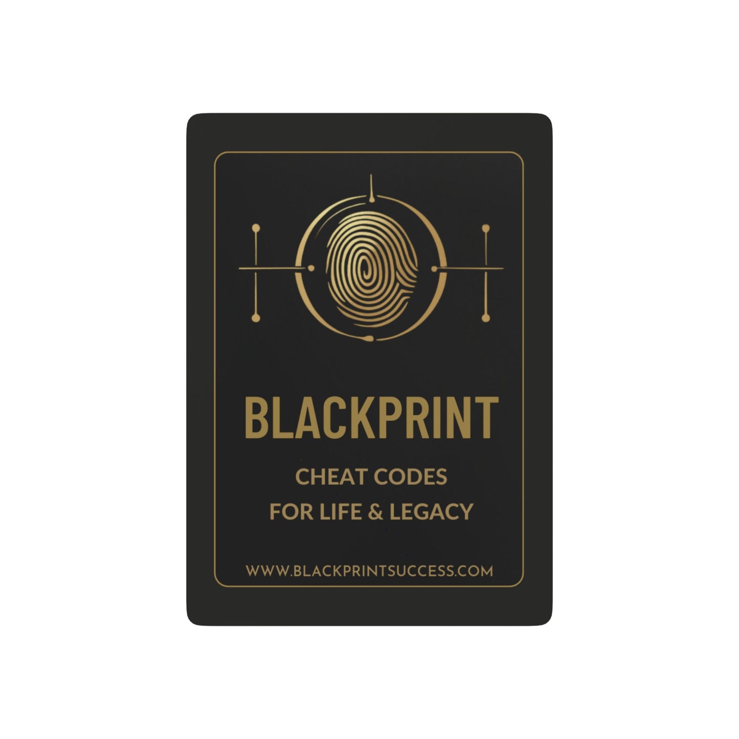 BlackPrint Spades & Poker Playing Cards