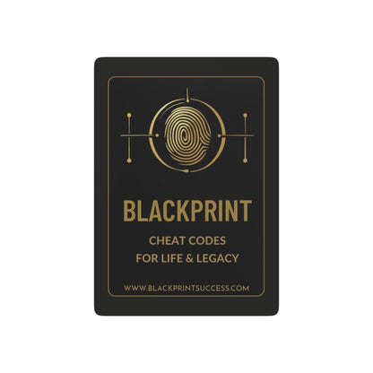 BlackPrint Spades & Poker Playing Cards