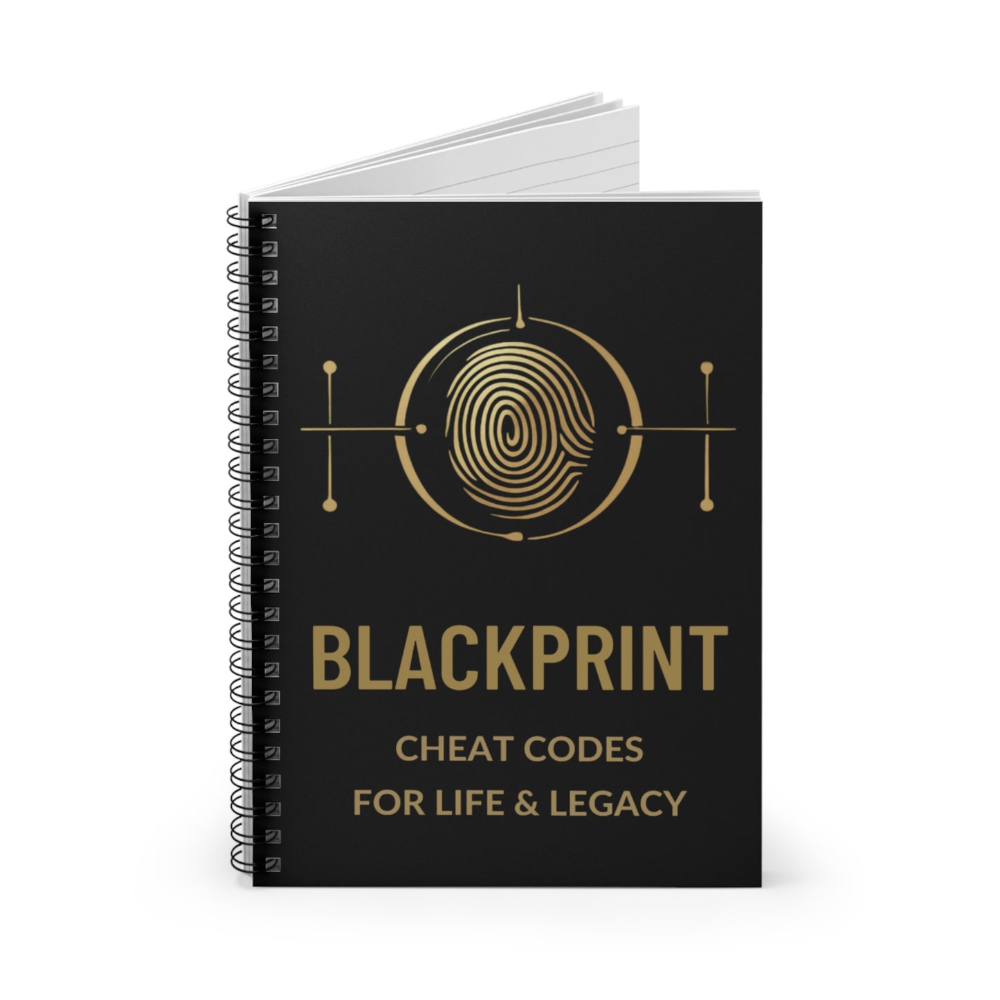 BlackPrint  Spiral Journal/Notebook