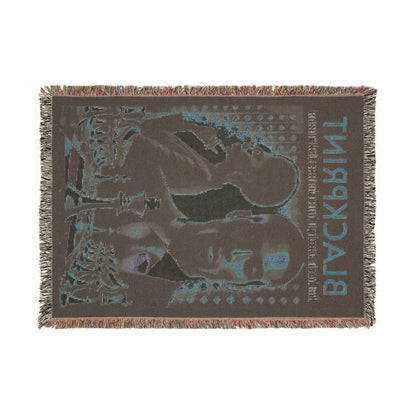 BlackPrint Signature Book Cover Woven Throw