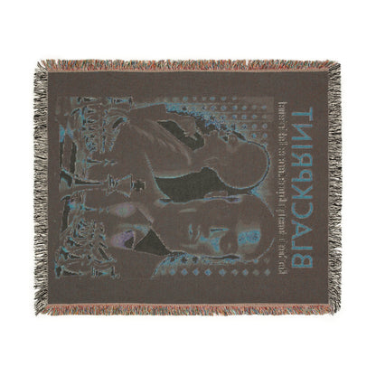 BlackPrint Signature Book Cover Woven Throw