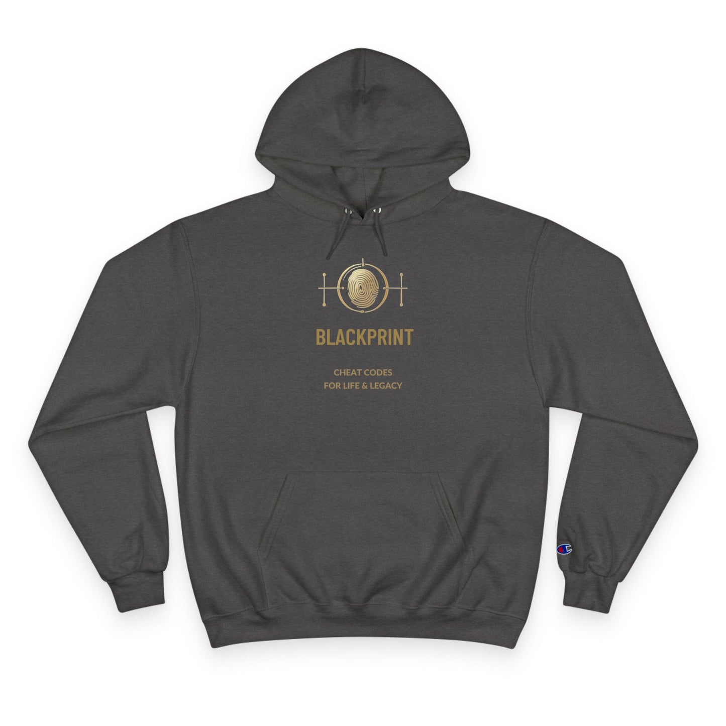 Blackprint Gold Logo Pullover Hoodie