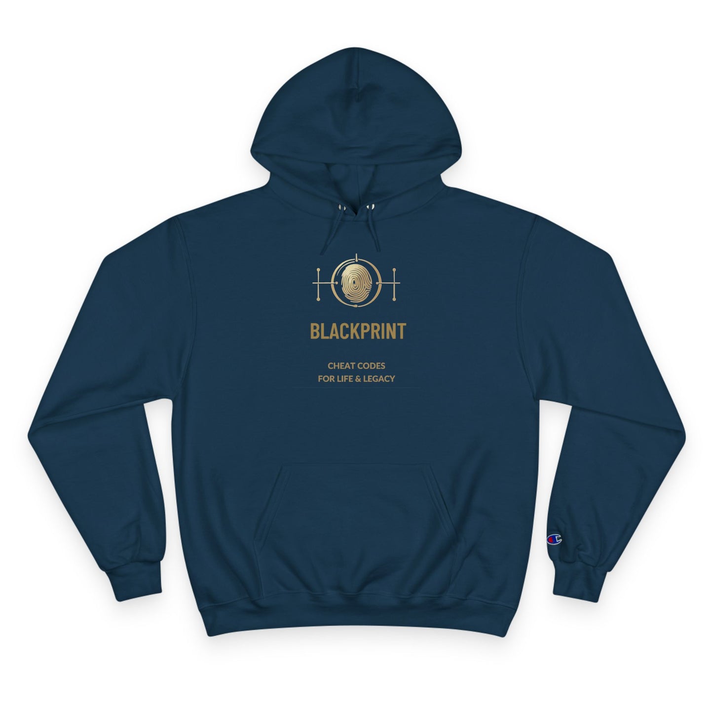 Blackprint Gold Logo Pullover Hoodie
