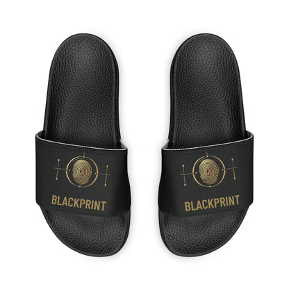 Blackprint Men's Slide Sandals — Removable Strap Pool Slides