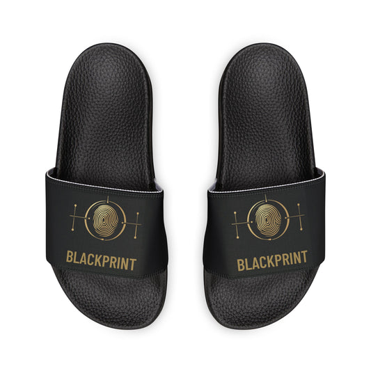 Blackprint Men's Slide Sandals — Removable Strap Pool Slides