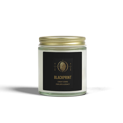 BlackPrint Hand-Poured Wax Candles in Various Scents and Two Sizes (4oz, 9oz)