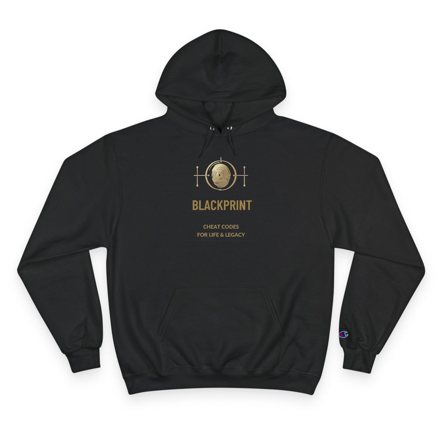 Blackprint Gold Logo Pullover Hoodie