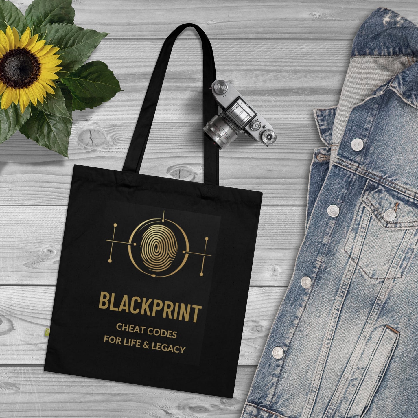 Blackprint Organic Tote Bag