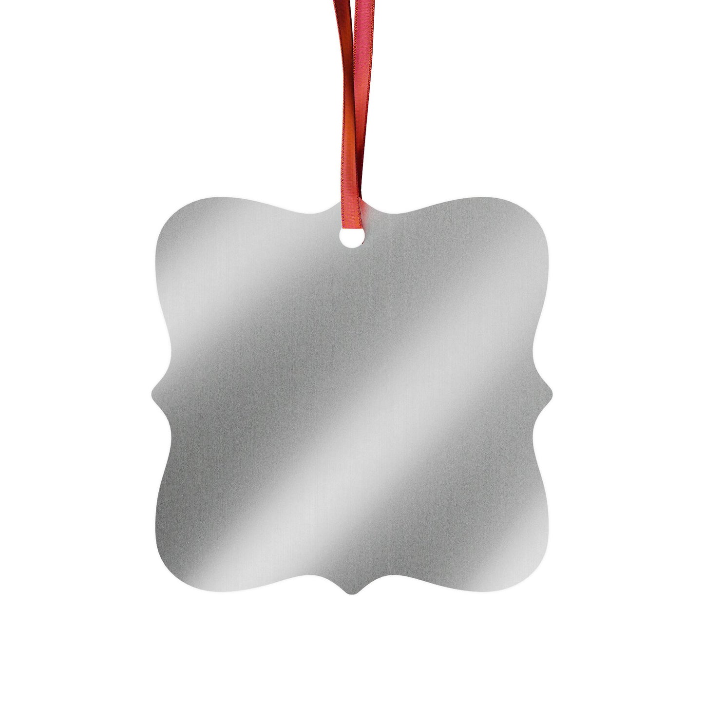 Christmas Ornament | BlackPrint Gold Fingerprint Design