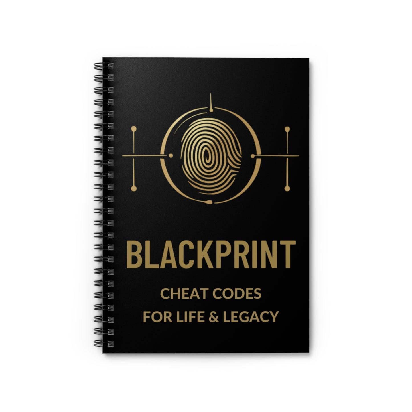 BlackPrint  Spiral Journal/Notebook
