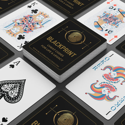 BlackPrint Spades & Poker Playing Cards