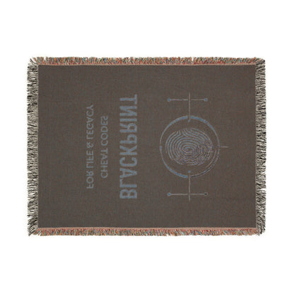BlackPrint Woven Cozy Throw Blanket